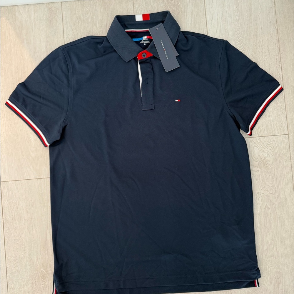 Tommy Hilfiger Navy Polo Shirt